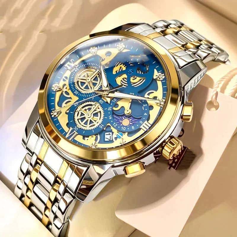 Chrono Elite Quartz Watch My Shop Saver