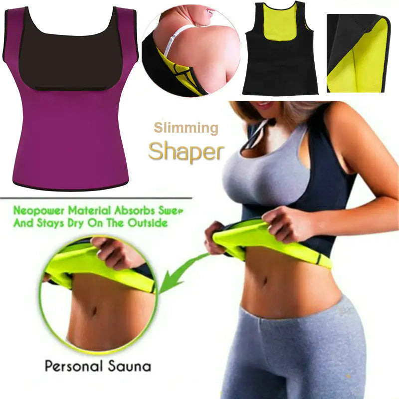 women’s neoprene waist trainer vest – slimming & push-up shaper - di supremo