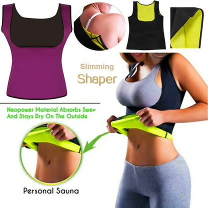 Women’s Neoprene Waist Trainer Vest – Slimming & Push-Up Shaper - Di Supremo