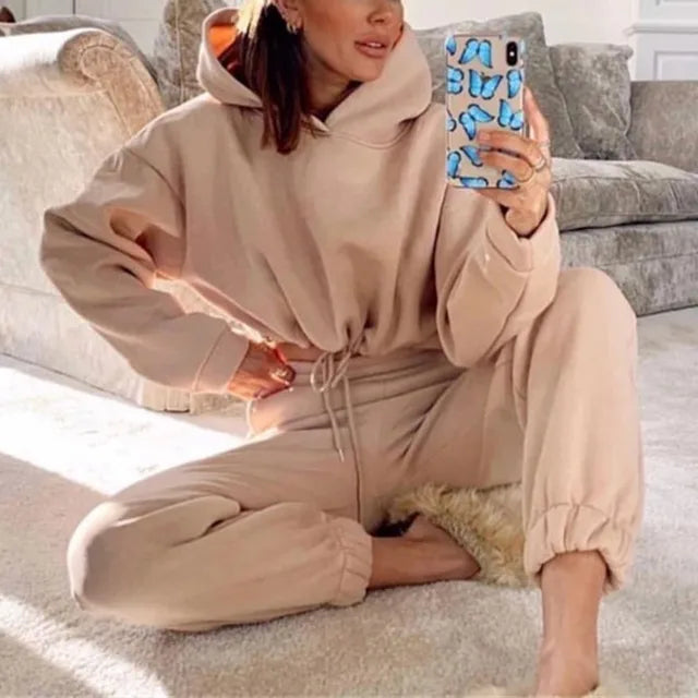 Winter Two Piece Sets Women Tracksuit - Di Supremo