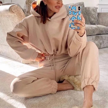 Winter Two Piece Sets Women Tracksuit - Di Supremo