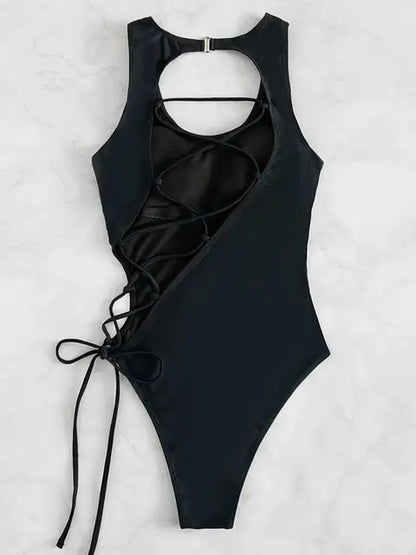 Strappy Swimwear Bikini Set - Di Supremo
