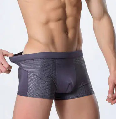Ice silk men's underwear mesh boxer - Di Supremo